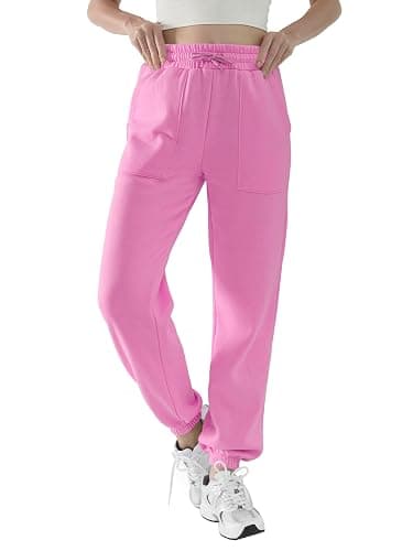 DITOK 3 Pack Sweatpants for Women Fleece Lined High Waisted Joggers with Pockets Baggy Comfy Lounge Pants thumbnail 2