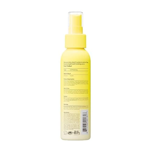 Sun Bum Hair Lightener Spray for Blonde to Medium Brown Tone - 4 oz | UV Protecting, Enriched with Pineapple and Meyer Lemon, Vegan thumbnail 8