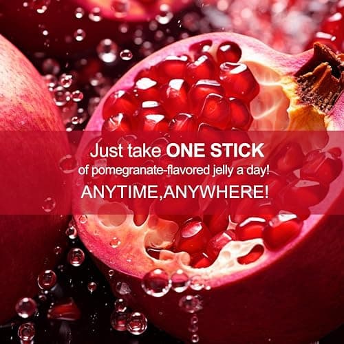 Coleology Cutting Jelly Sticks – Garcinia Cambogia (HCA) with Chia Seeds & Collagen – Supports Detox, Digestion & Daily Wellness – Delicious Pomegranate Flavor – 10 Days Supply (8.81 oz) thumbnail 3