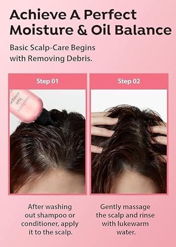 A’PIEU Raspberry Hair Vinegar Rinse - Scalp Clean & Detox for Oily and Itchy Scalp, Buildup & Dandruff Scalp Treatment, pH-Balancing for Fresh and Shiny Hair. Korean Hair Care. 6.76 fl oz thumbnail 5