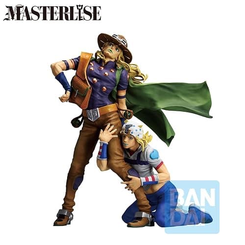 Ichibansho Figure - JoJo's Bizarre Adventure - Johnny Joestar & Gyro Zeppeli (The Gathering of Stars) Masterlise Collectible Statue thumbnail 3