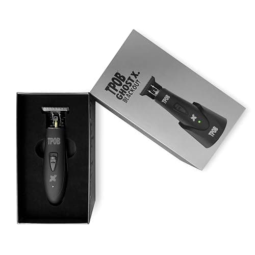 TPOB Ghost X Beard Trimmer Hair Clippers for Men, Professional Hair T-Blade Trimmer Cordless Rechargeable Edgers Clippers Electric Beard Shaver (Ghost X Blackout) thumbnail 8