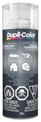 Dupli-Color CDA169207 Acrylic Enamel, Crystal Clear, 12 Ounce, 1 (Non-Carb Compliant) - Image 1