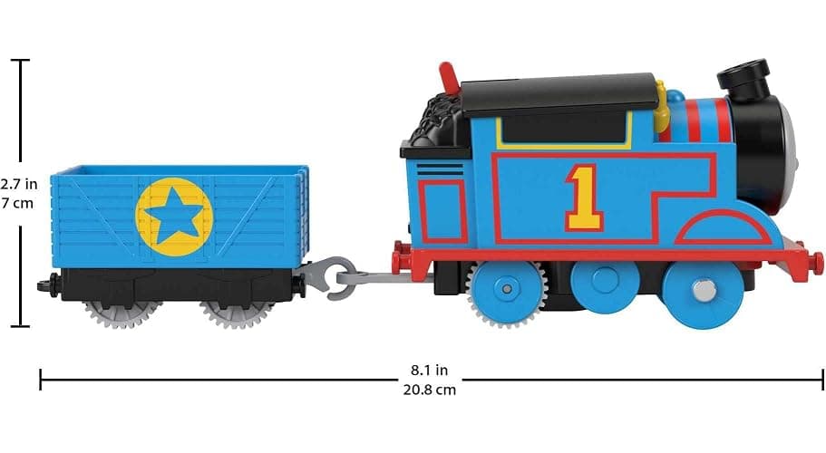 Thomas & Friends Motorized Toy Train Thomas Battery-Powered Engine with Cargo for Pretend Play Preschool Kids Ages 3+ Years​ thumbnail 2
