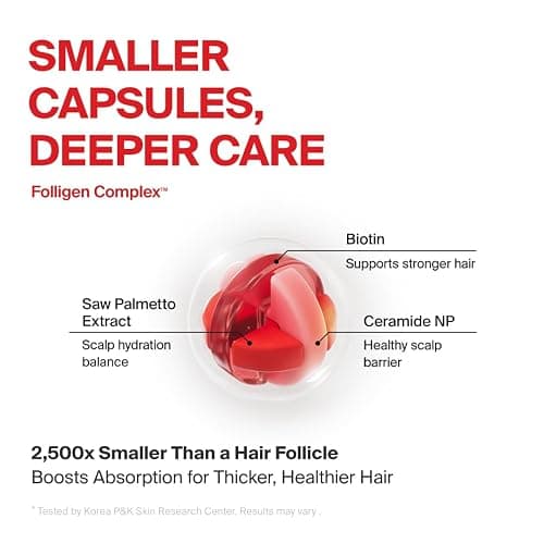 Dr.FORHAIR Folligen Shampoo | Korean Hair Care | Clarifying, Anti Dandruff, Scalp | For Hair Thickening & Fuller Looking, 16.91 fl oz thumbnail 3