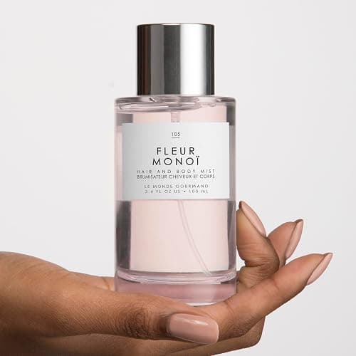 Le Monde Gourmand Fleur Monoi Hair & Body Mist - 3.4oz (100ml) - Floral, Coconut Fragrance Notes thumbnail 4