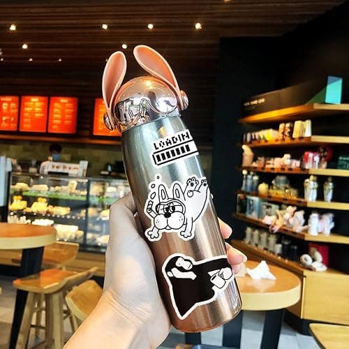 Pigbit 50Pcs Vintage Black White Stickers,Vinyl Cute Aesthetic Retro Y2K Stickers for Water Bottles Laptops Scrapbooking thumbnail 5