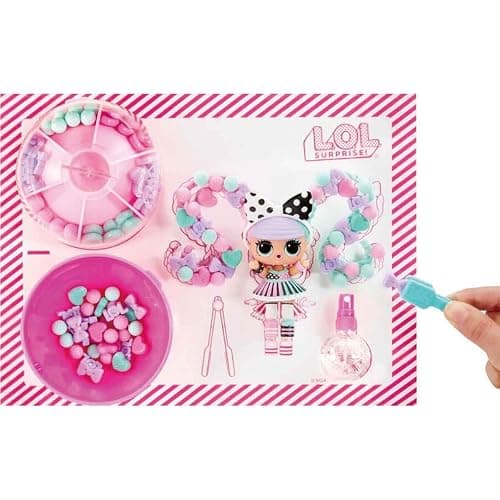 L.O.L. Surprise! LOL Surprise Hair Beads Tots with 60+ Hair Beads, Collectible Doll, DIY Hairstyles, Hair Beads Doll - Great Gift for Girls Age 3+ thumbnail 2