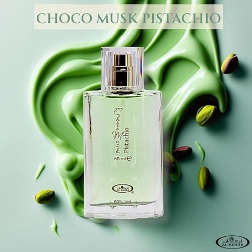 Al Rehab Choco Musk Pistachio Eau de Parfum Spray for Unisex, 1.65 Ounce / 50 ml thumbnail 5