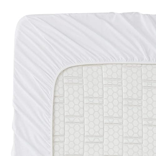 Clara Clark Bed Sheets, Premier 1800 Series 4 Piece Bed Sheet Set, Deep Pocket, Wrinkle, Fade, Stain Resistant, Luxury Soft Bedding Sheets & Pillowcases, Twin, White thumbnail 4