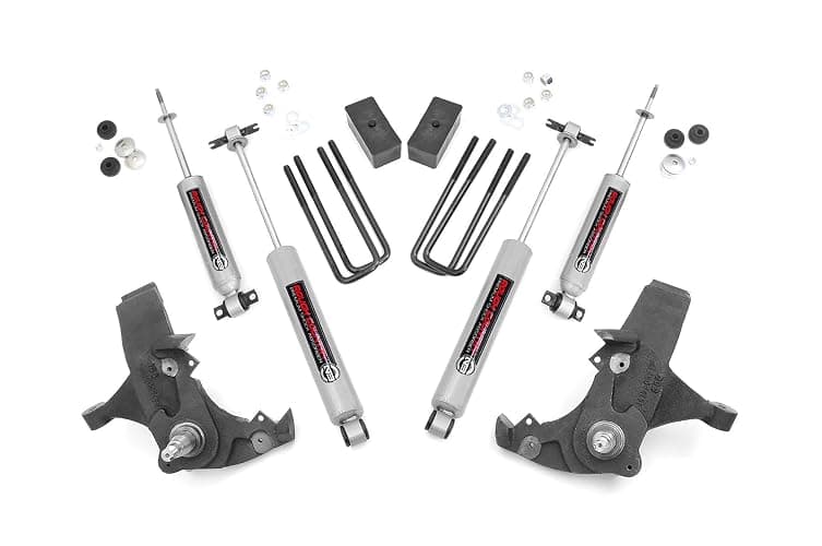 Rough Country 4" Suspension Lift Kit for 1988-1998 Chevy/GMC C/K1500 2WD - 231N2 - Image 1