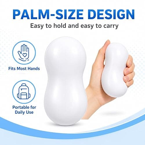 Crunchy Soap Squishy ASMR Squeeze Stress Relief Fidget for Adults | Crunchy ASMR Experience, Soft Flexible Texture, Satisfying Hand Squeeze for Relaxation, Office Desk Accessory and Adult Gift thumbnail 4