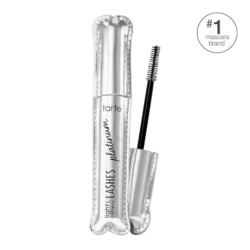 tarte lights, camera, lashes platinum volumizing mascara – Black Tinted Peptide Lash Serum mascara for Volume & Length, Smudge-Proof, Flake-Free, Vegan & Cruelty Free thumbnail 2