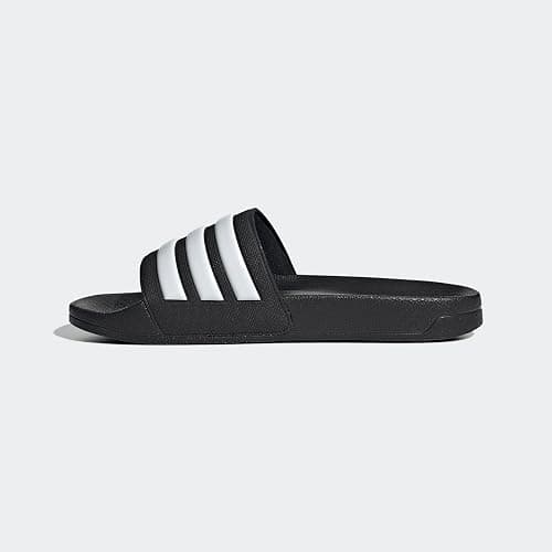adidas Unisex Adult Adilette Shower Slip On Slides thumbnail 2