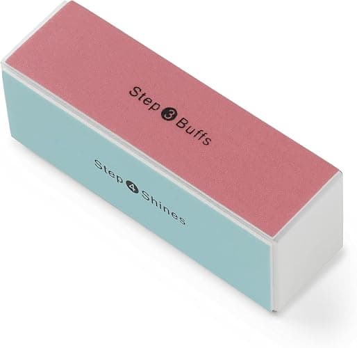 Manicare Nail Buffing Block, 4 Sided Nail File And Buffer For Shaping, Styling, Smoothing And Polishing, Removes Ridges, Instant High Gloss Shine, Easy To Use Manicure Tool For Home Or Salon Use - Image 1