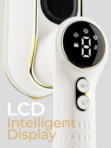 Portable Travel Steamer, 1200W Handheld Fabric Steamer for Clothes, 4 Modes with LCD Display, Powerful Wrinkle Remover for Home & Travel, 150ml Water Tank, 10S Fast Heat-Up, 180° Swivel Handle thumbnail 2