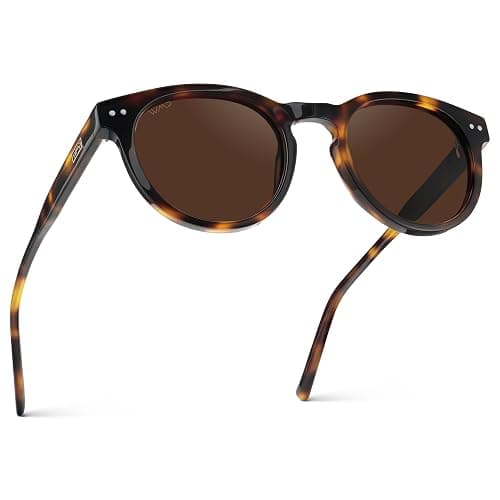 WearMe Pro Round Polarized Sunglasses for Women - Retro Classic UV400 Protection for Driving & Everyday Wear - Image 1