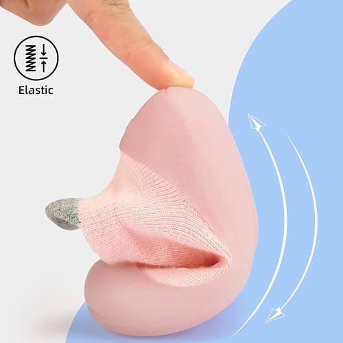 Infant Walking Shoes Baby Sock Shoes with Soft Rubber Sole, Non-Slip Toddler Slippers for boys and girls, Breathable Sneakers thumbnail 5