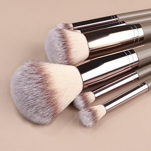 15pcs Professional Makeup Brushes Set Bag Foundation Eyelash Eyebrow Eyeshadow Cosmetic Make Up Tool Makeup Brush Tool Set Christmas, Halloween, Thanksgiving Gifts thumbnail 4