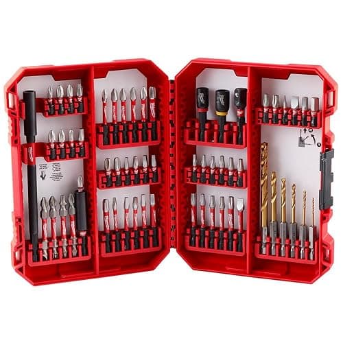 Milwaukee Shockwave Bit & Drill Bit Kit w/ 60 Pcs - 48-32-4097 - Image 1