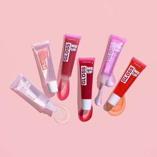 Collection Cosmetics Lasting High-Shine, Non-Sticky, Gloss Me Up Scented Lip Gloss, 10ml, Pink, Lychee thumbnail 4