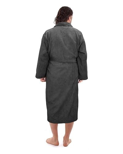 Marquess All-Cotton Bathrobe Thick Plush Cloth Housecoat Terry Toweling, Sweat Steaming Clothes Comfortable & Warm thumbnail 4
