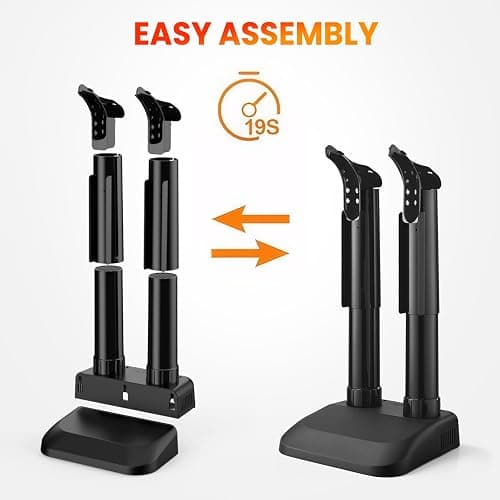 TRUSTECH Boot Dryer for Work Boot, Boot Warmer for Men, Fast Drying, Overheat Protection, One-button Easy Operation, Constant Temp, Ultra Quiet, Shoe Dryer for Sneakers, Snow Boots, Socks, Gloves thumbnail 6