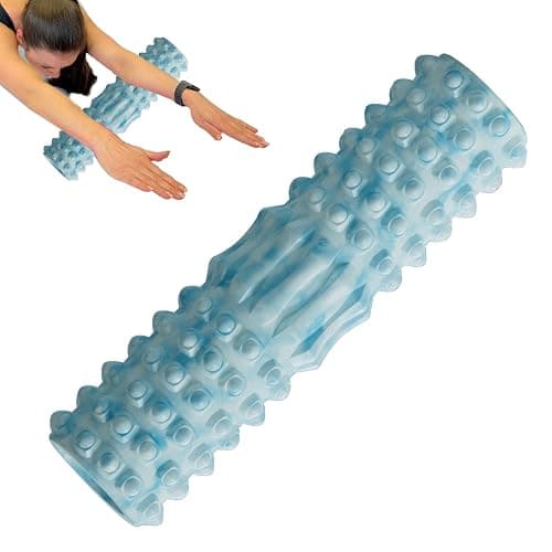 Generic Deep Tissue Foam Roller - Muscle Roller, Blue, Relieve Muscle Tension, Muscle Recovery and Pain Relief - Image 1