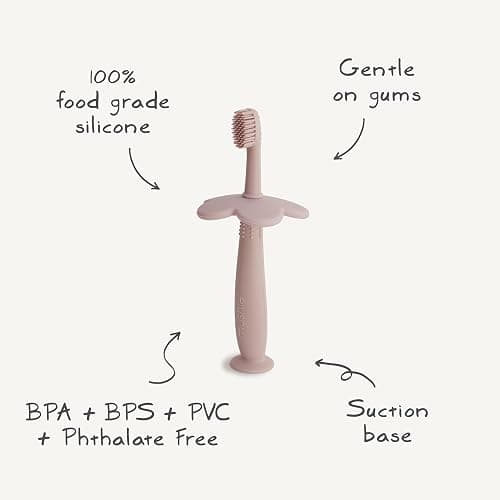 mushie Star Toddler Training Toothbrush (Shifting Sand) - Star (Shifting Sand) thumbnail 7