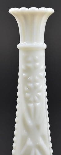 Stars & Bars Milk Glass (5 7/8" Bud Vase) One Vase thumbnail 3