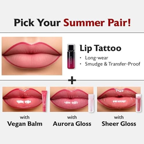 MILKTOUCH Black Peel Off Lip Tattoo - Long-Lasting Matte Lip, Waterproof & Transfer-Proof, Highly Pigmented, Stay-On-All-Day Lip Tint Stain (4.5g) #03 Black Apple thumbnail 7