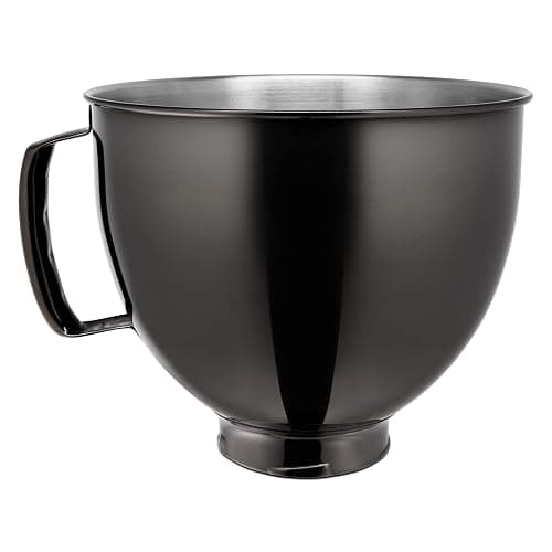 KitchenAid 5 Quart Tilt-Head Metallic Finish Stainless Steel Bowl, KSM5SSBRB - Image 1