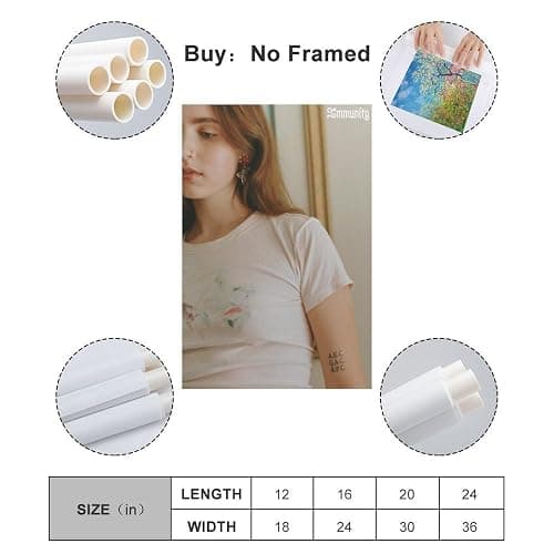 Clairo Posters Immunity Album Music Cover Canvas Poster Bedroom Decoration Landscape Office Valentine's Birthday Gift Unframe-style12x18inch(30x45cm) thumbnail 2