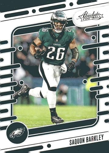 2024 Absolute #85 Saquon Barkley Philadelphia Eagles NFL Football Base Trading Card - Image 1