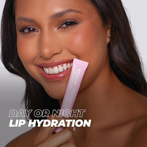 Vitamasques Lip Butter Balm Vanilla Creme, Korean Lip Balm - Peptide Lip Treatment - Lip Balm Hydrating - Light Tinted Lip balm - Made in Korea - 0.33 fl.oz thumbnail 8