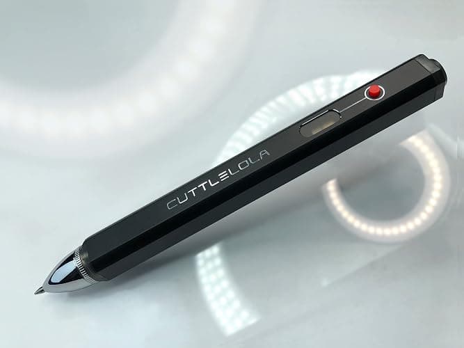 CUTTLELOLA Electric Dotspen II - the Black Knight, rechargeable pen for artists, hobbist, tatooist. Use Electric Pen for managa, sketching, stippling, pen and ink drawing,doodle etc. thumbnail 3