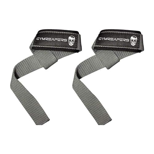 Gymreapers Lifting Wrist Straps for Weightlifting, Bodybuilding, Powerlifting, Strength Training, & Deadlifts - Padded Neoprene with 18 inch Cotton - Image 1