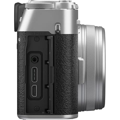 FUJIFILM X100VI Digital Camera (Silver) (16821822) + 2 x 64GB Card + Card Reader + 2 x NP-W126 Battery + Charger + LED Light + Photo Software + Carry Case + Flex Tripod + Memory Card Wallet + More thumbnail 8