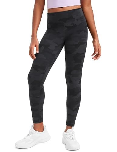 CRZ YOGA Girls Butterluxe Leggings | Extremely Soft, Gentle Compression, Yoga, Athletic, Full Length, High Waisted, Pants for Teen - Image 1