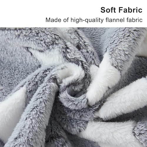 1 Pack 3 Blankets Super Soft Fluffy Premium Fleece Pet Blanket Flannel Paw Printed Throw for Dog Puppy Cat (Medium 30x20'', Beige, Grey, Navy) thumbnail 7