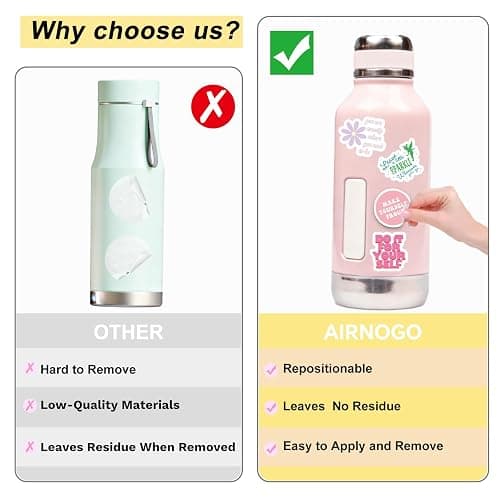 Motivational Stickers 300 Pcs Inspirational Sticker Pack, Waterproof Vinyl Stickers for Water Bottles Scrapbook Laptop Journal Skateboard Diary Luggage Suitcases Guitar Notebook Binder Cup Kindle etc thumbnail 6