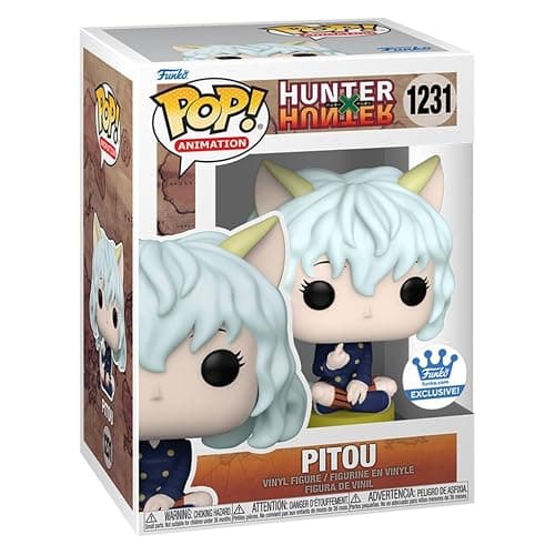 Funko Pop Hunter X Hunter Pitou Shop Exclusive: Pitou, White, Chibi Realistic, Glossy, 3.75 Inches thumbnail 3