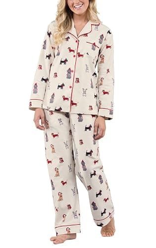 PajamaGram Winter Pajamas For Women - Flannel Pajamas Women - Image 1