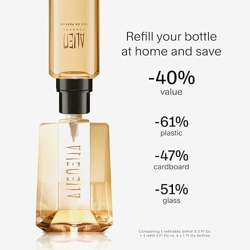 Mugler Alien Goddess - Eau de Parfum - Women's Perfume - Floral & Woody - With Bergamot, Jasmine, and Vanilla - Long Lasting Fragrance thumbnail 4