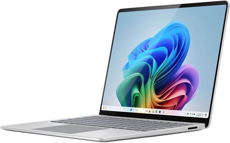 2024 Microsoft Surface Laptop 7th Edition, Copilot+ PC, 13.8in Snapdragon X-Plus 16GB RAM 256GB SSD Win 11H Platinum (Renewed) thumbnail 3