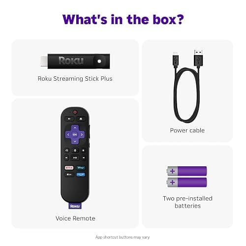 Roku Streaming Stick Plus 2025 - 4K & HDR Roku Streaming Device for TV with Voice Remote - Free & Live TV thumbnail 12