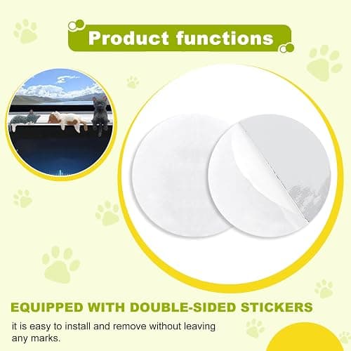 ABOTHGD 5 pcs Cute Cat Car Interior Accessories Dashboard & Rearview Mirror Decorations, Ornament for Cat Lovers Boys and Girls (Kitten) thumbnail 5