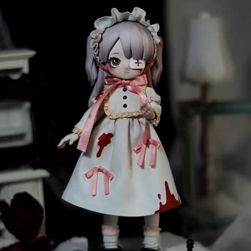 GNATAPIAY 1/12 BJD Dolls Blind Box, Kawaii BJD Dolls Dark Gothic Series 1/12 Ball Jointed Doll Collectable Action Figure Posable for Girls Birthday Party Toys thumbnail 6