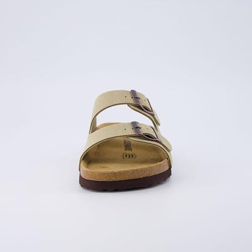 CUSHIONAIRE Lane Cork Footbed Sandals for Women – Comfortable Double Buckle Slip-On with Genuine Suede Footbed & Arch Support Slides for Women Footwear thumbnail 8