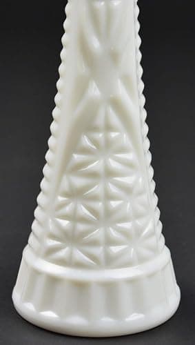 Stars & Bars Milk Glass (5 7/8" Bud Vase) One Vase thumbnail 6